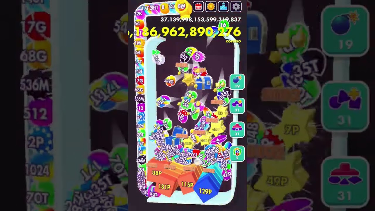 SHOOT THESE STARS #bounce #merge #cool #androidgames #gaming #iosgames #new #challenge #game #best