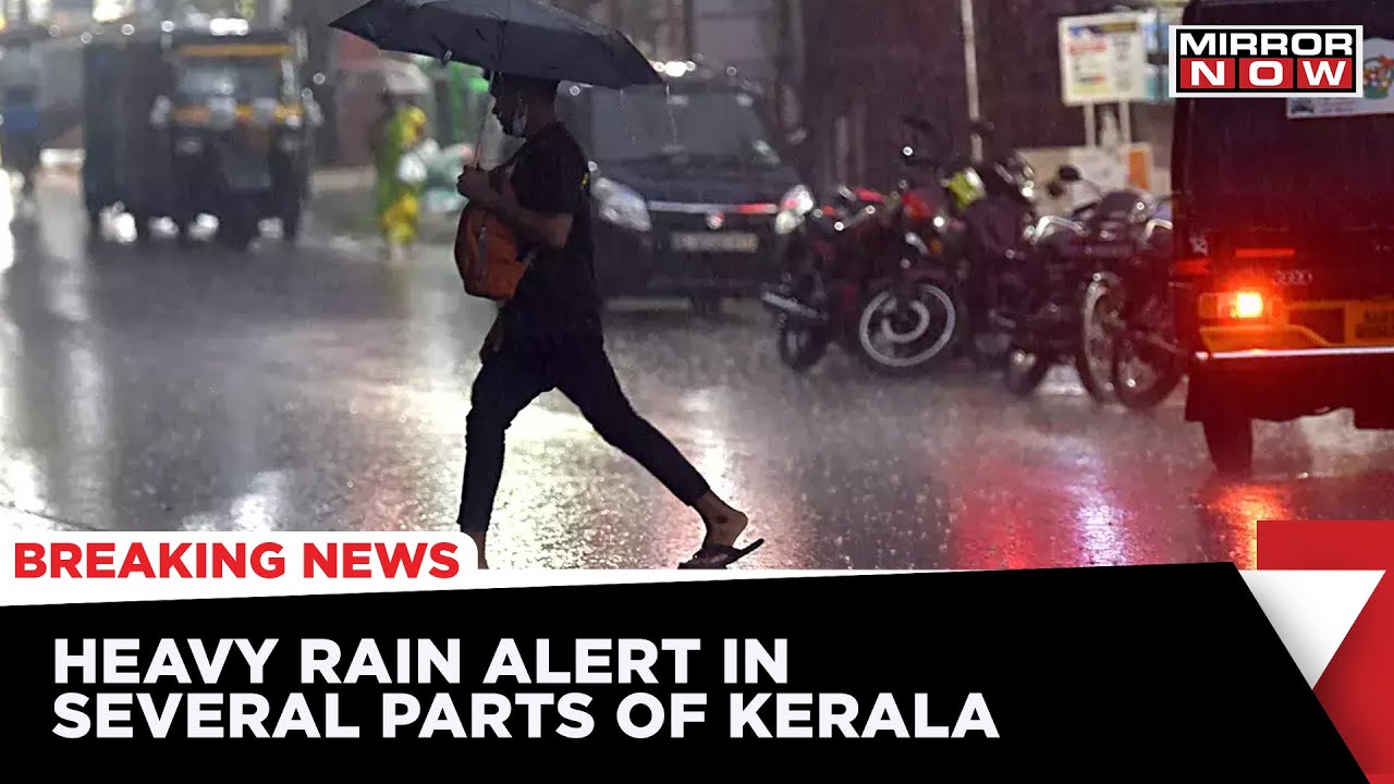 Kerala Rain Alert: Heavy Rain In Several Parts Of Kerala, 5 Districts On Alert