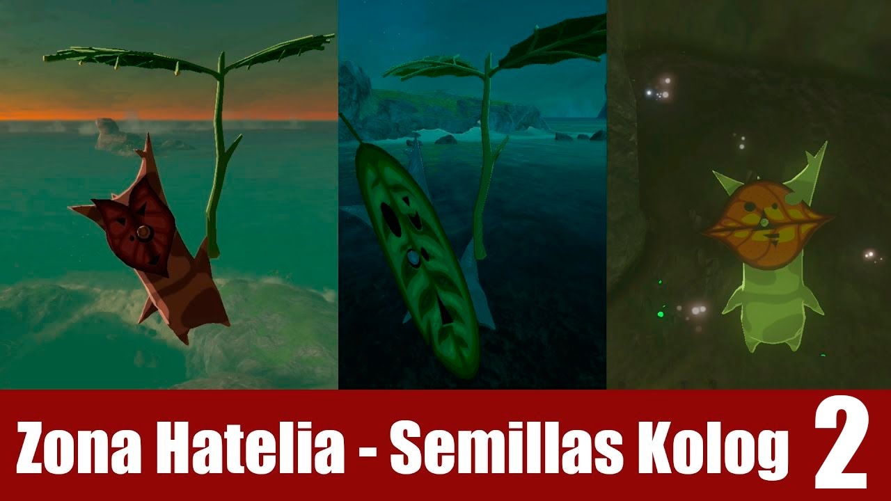 Zelda Breath of the Wild - Semillas Kolog - Region Hatelia Parte 2