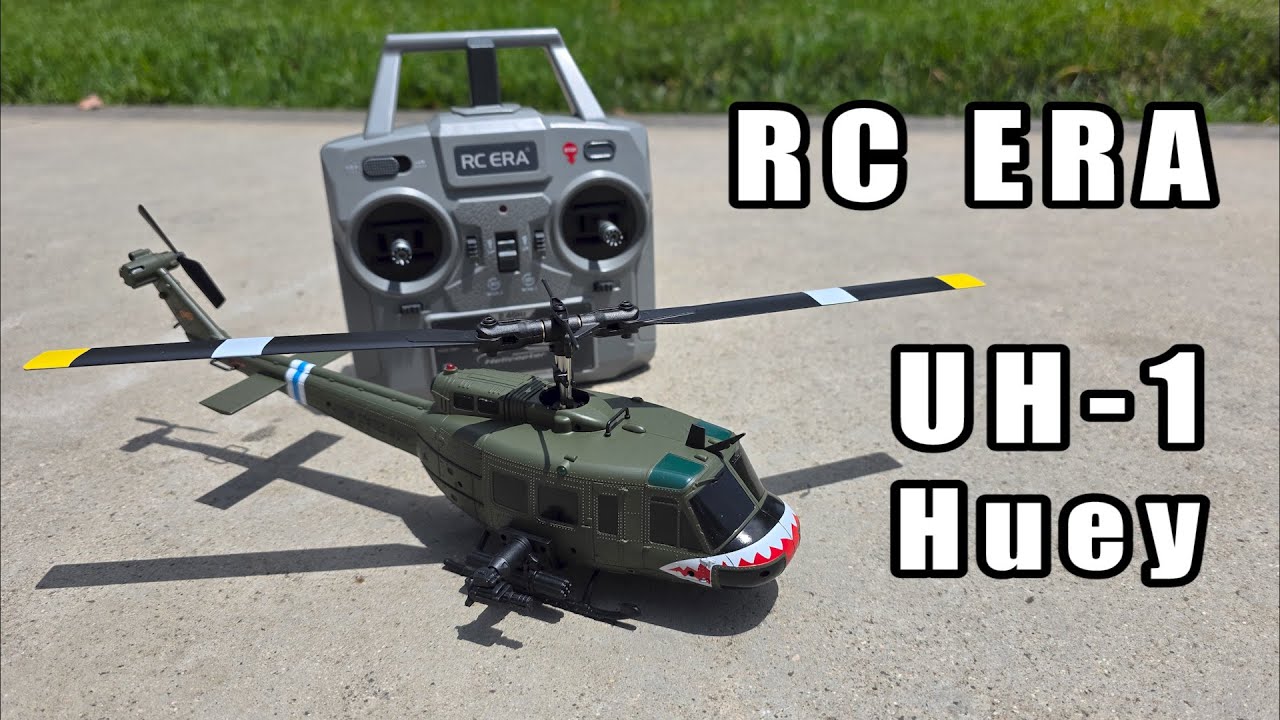 RC ERA C032 UH-1 Huey Military Helicopter