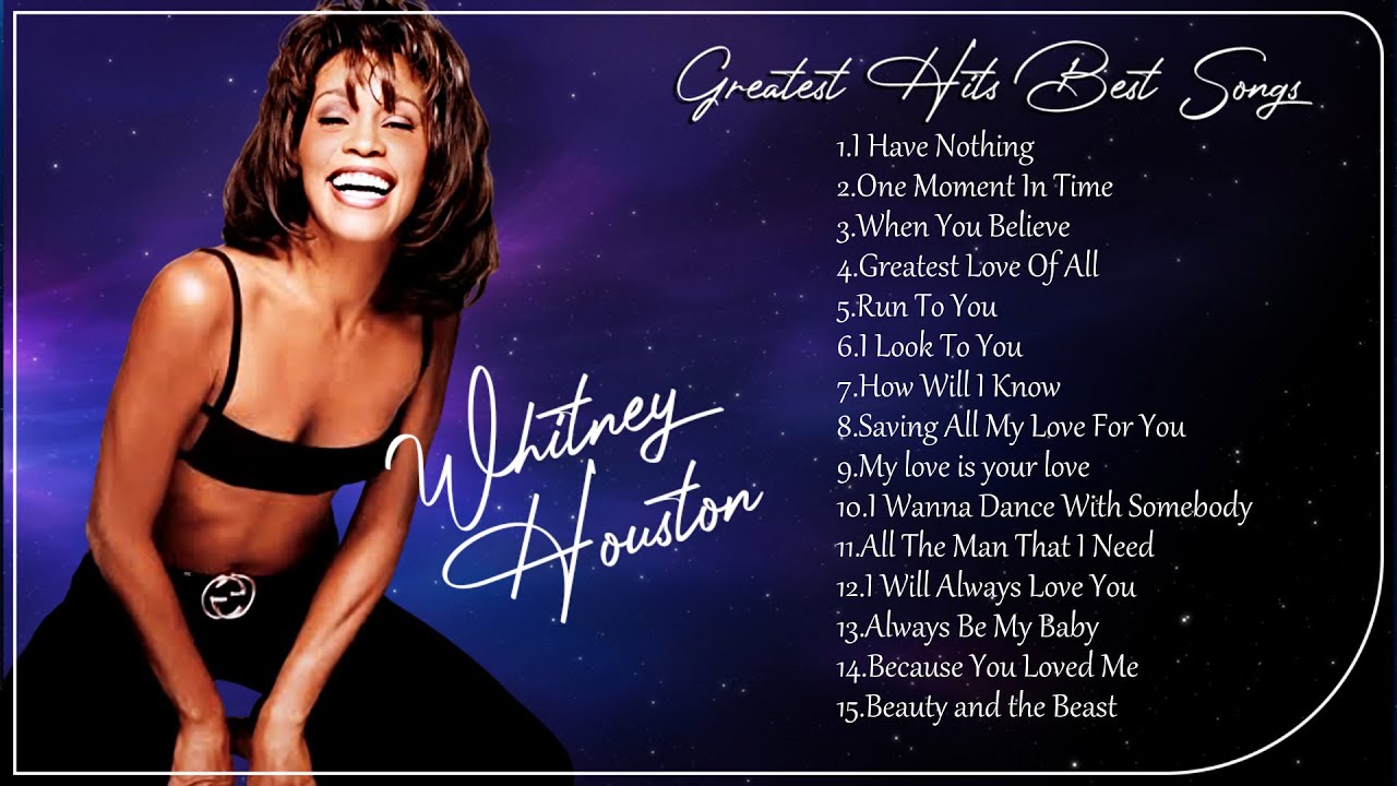 WHITNEY HOUSTON ~ Top Of Divas Hits 2024 ~ Most Popular Hits Playlist