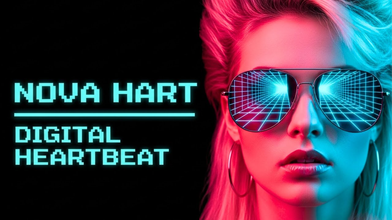 Nova Hart - Digital Heartbeat | An 80s Cyberpunk Romance