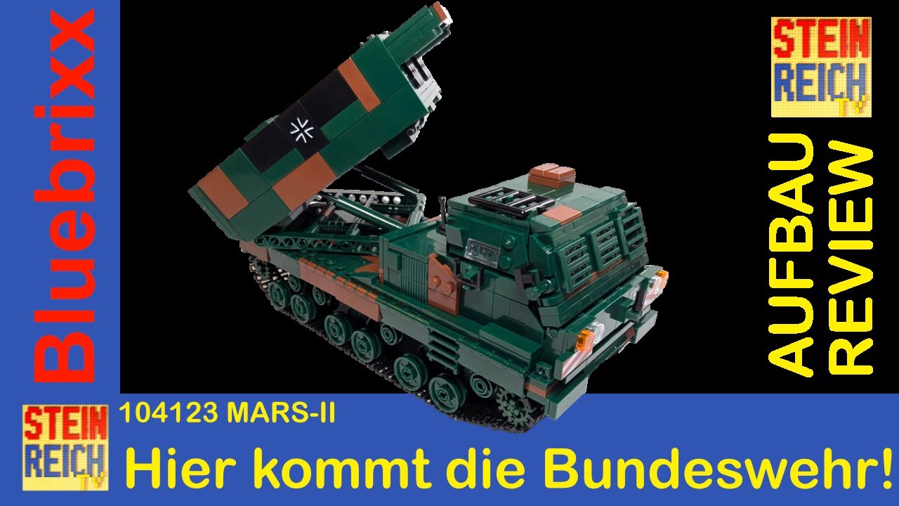 Das sind keine Silvester-Raketen... - Bluebrixx 104123 MARS II Aufbau & Fazit