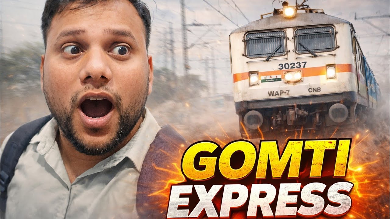 Connecting Train Chhoot Gayi 😱 | Gomti Express Journey Vlog