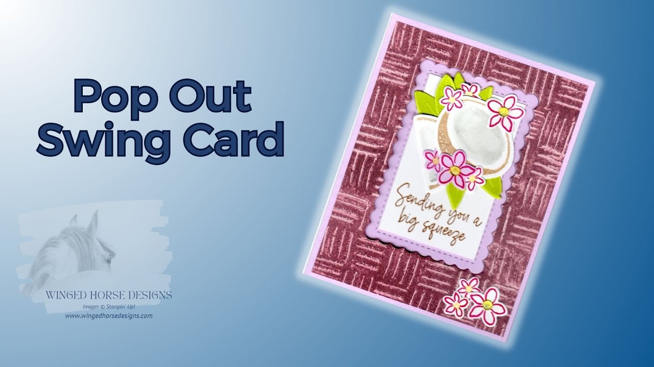 Pop Out Swing Card