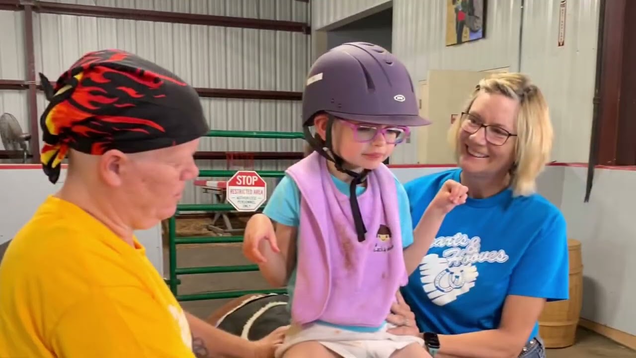Smile for Miles and a Photobomb! #equineassistedlearning #volunteering