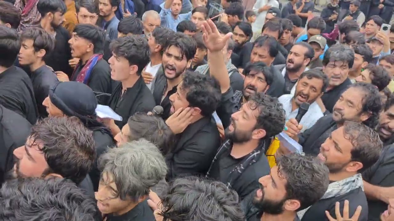 Juloos e Aza - Chehlum 2025 - Dasta e Haideria Hassan Colony Skardu 