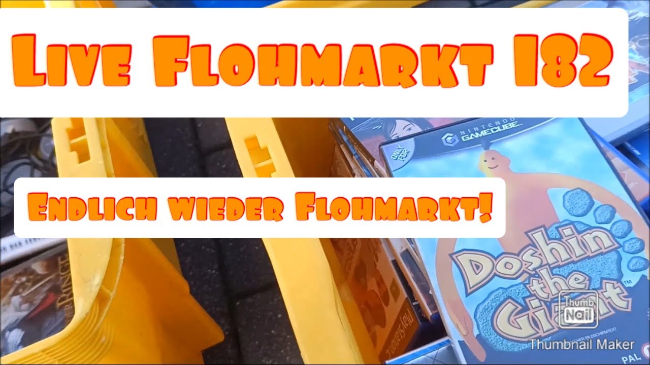 Live Flohmarkt 182 - Endlich wieder Flohmarkt !