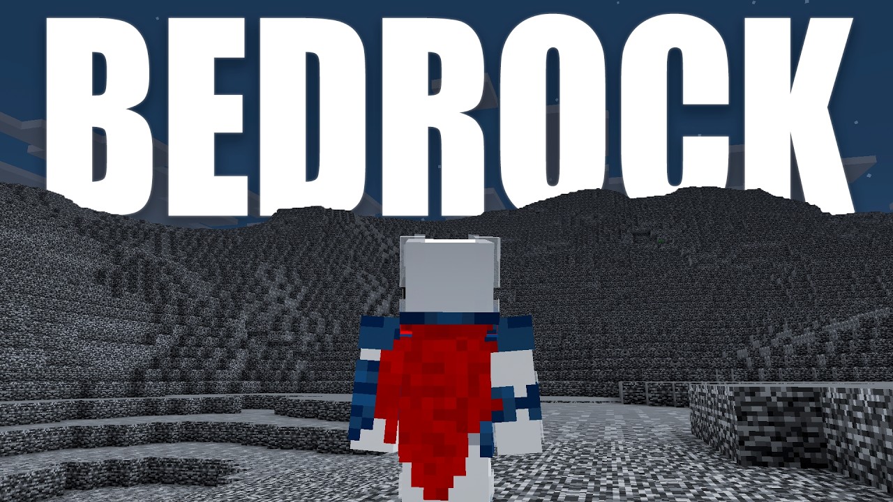 MINECRAFT pero EL MUNDO es de BEDROCK