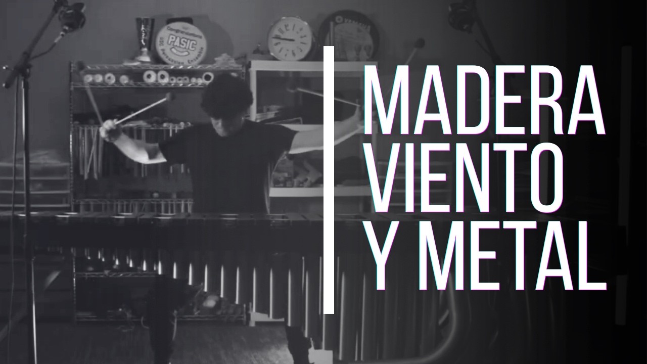 Madera Viento y Metal | Alejandro Viñao | Solo Marimba & Electronics