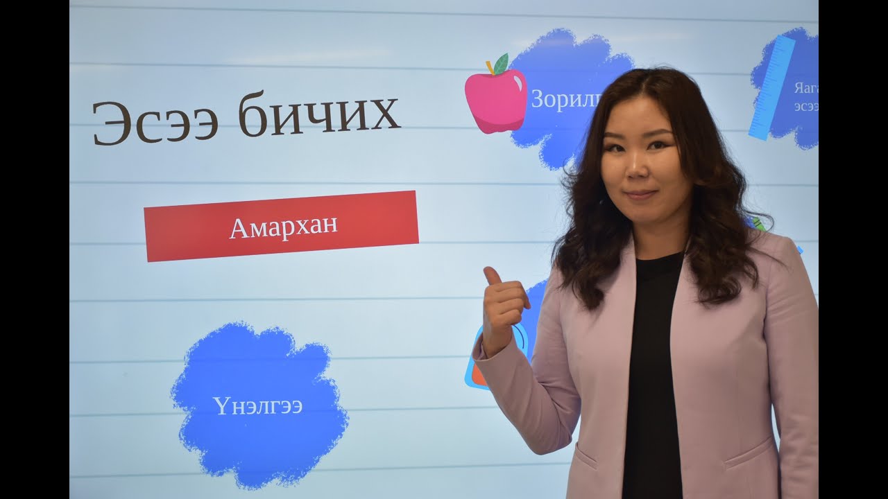 Эсээ бичих амархан - part #1