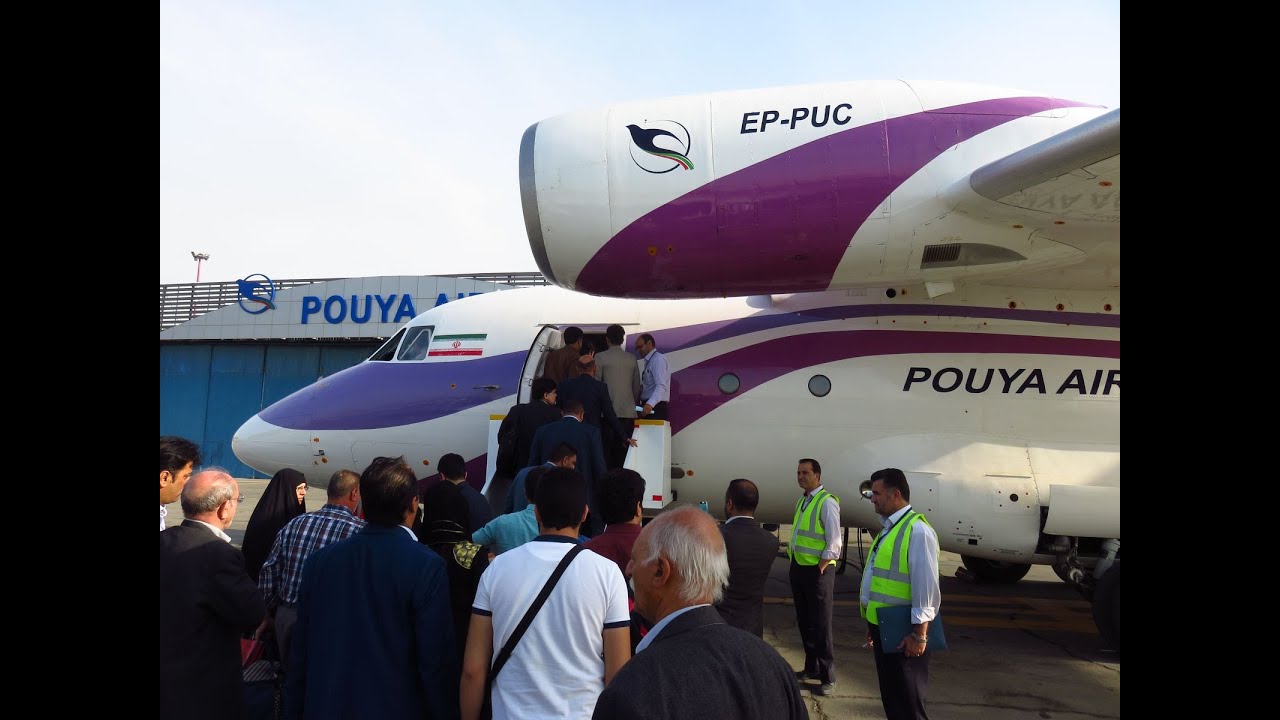 Pouya Air An-74TK-200 Cockpit - Flight from Tehran Mehrabad Int'l (THR) to Ilam Shohada (IIL), Iran