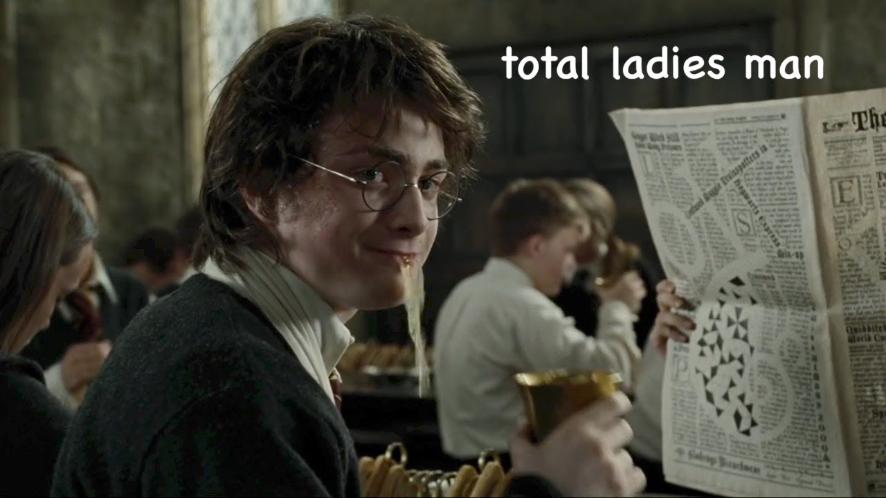 harry potter being great with girls
