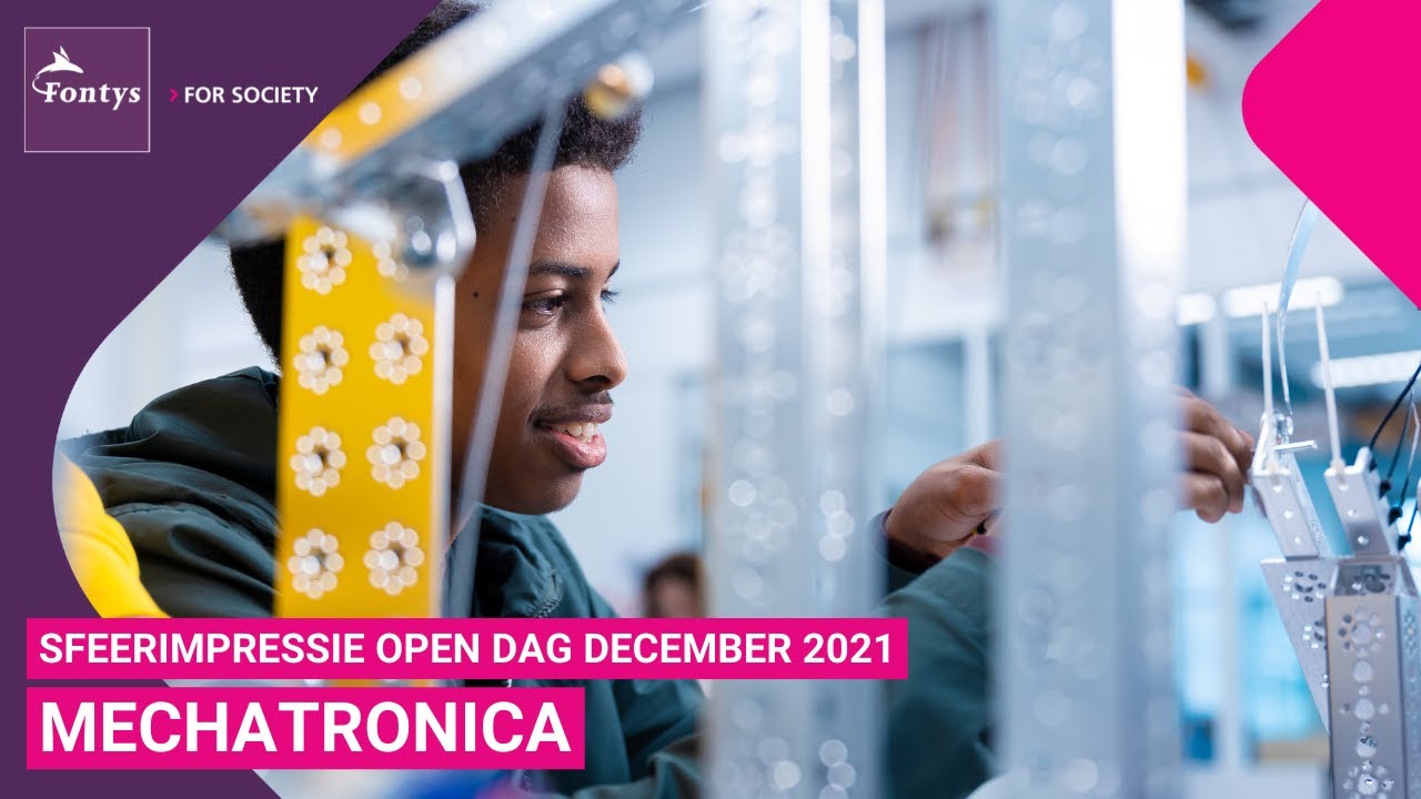 Een sfeerimpressie van de opleiding Fontys Mechatronica