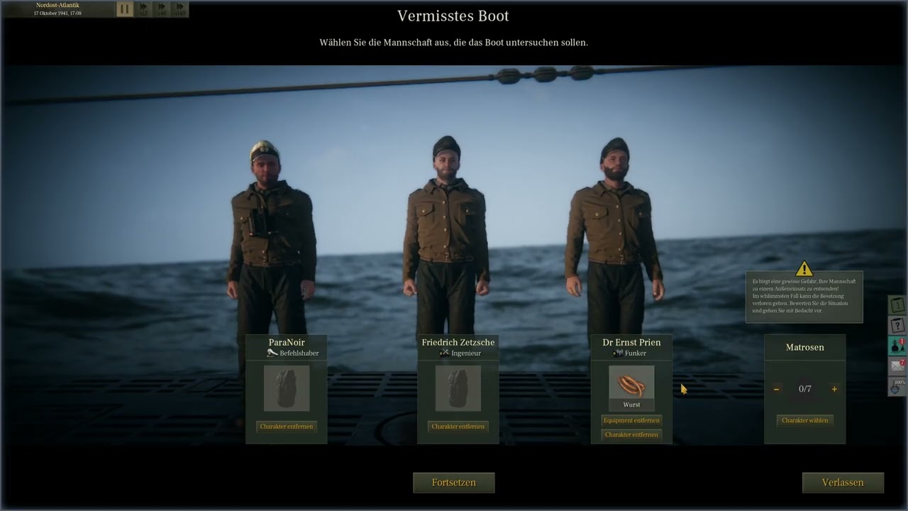 Let's Play Uboat: Erstmal Landurlaub  #99(German)