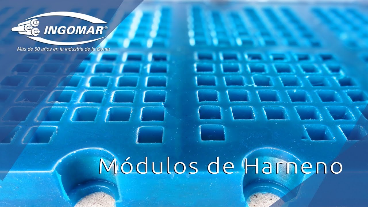 M&oacute;dulos de Harnero Ingomar