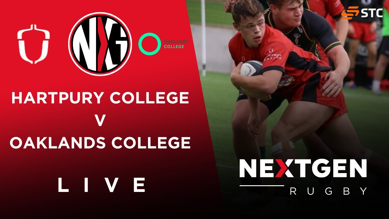 LIVE RUGBY: HARTPURY COLLEGE vs OAKLANDS COLLEGE | RFU ACE BOYS LEAGUE RUGBY