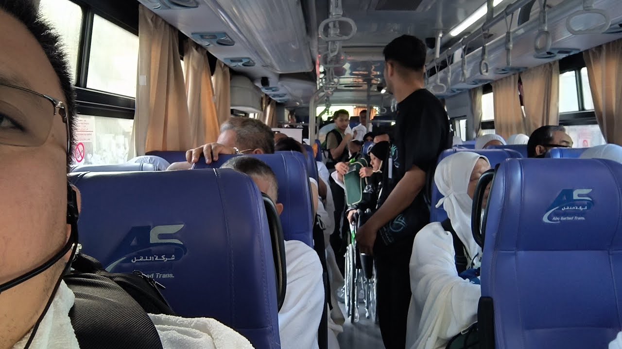 JEMAAH HAJI KEMBARA 2025 MENUJU KE ARAFAH UNTUK BERWUKUF - GERAK DARI MINA KE ARAFAH