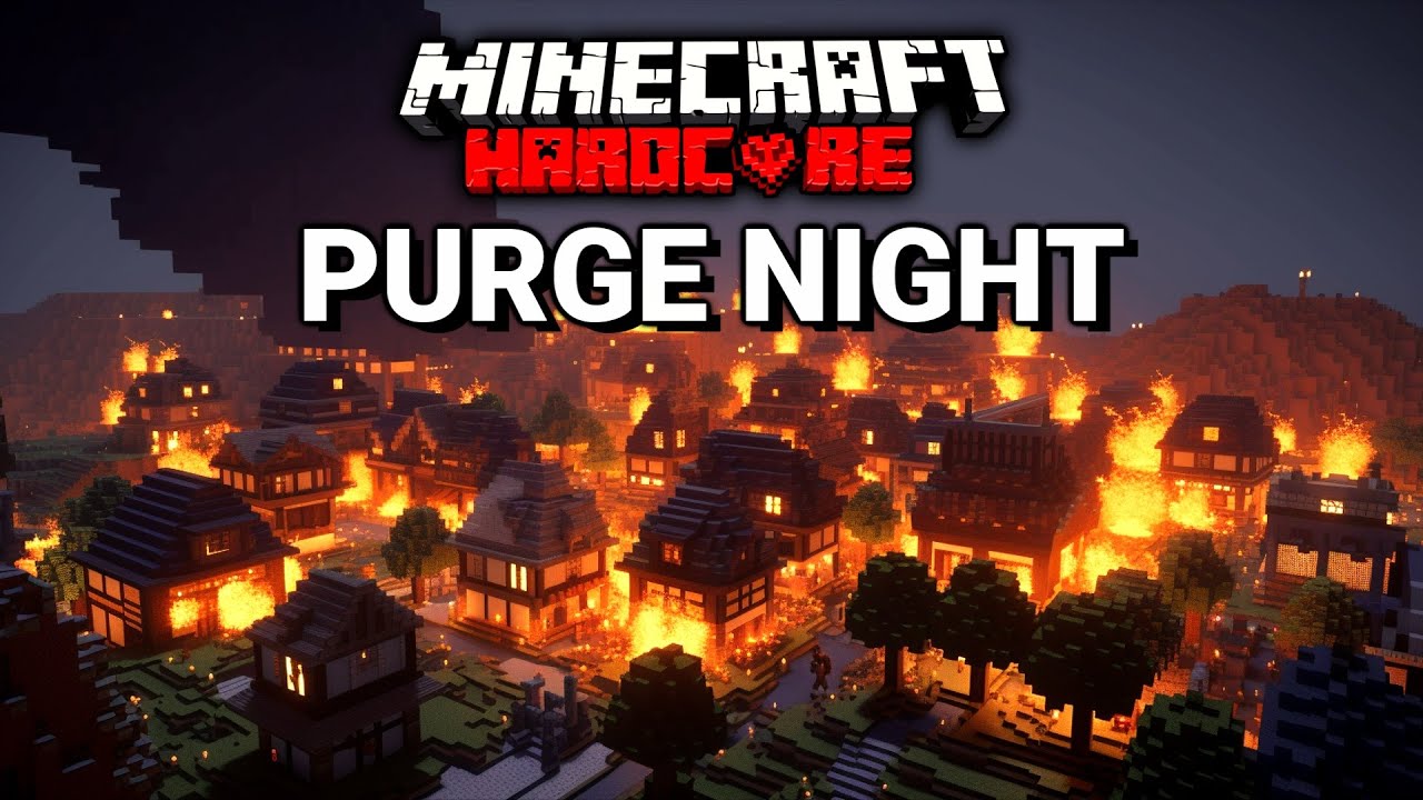 Minecraft's Best Players Simulate The Purge in Minecraft Hardcore
