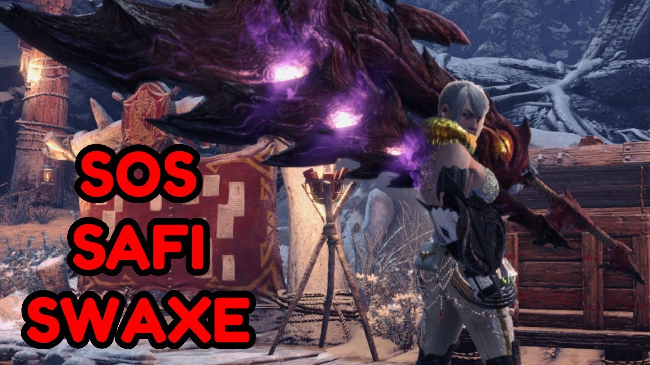 Safi Switch Axe Sos In Monster Hunter Iceborne