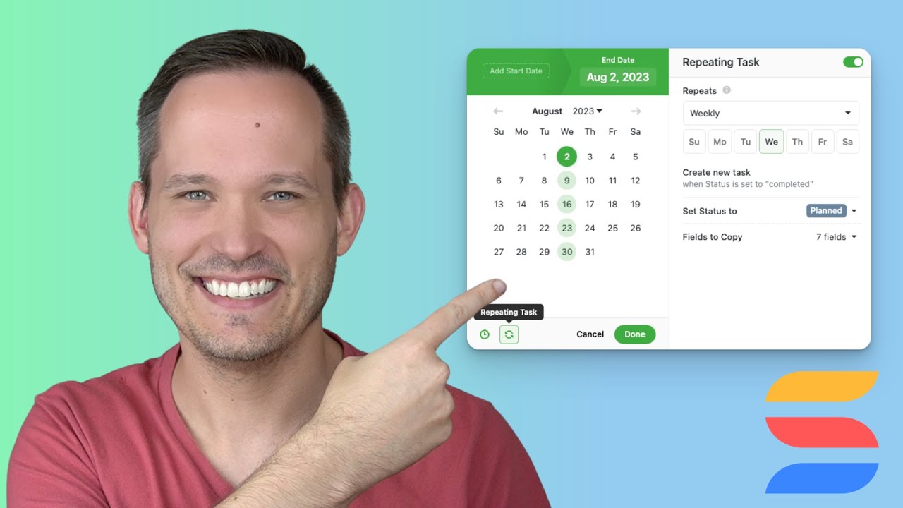 Repeating Tasks come to SmartSuite!