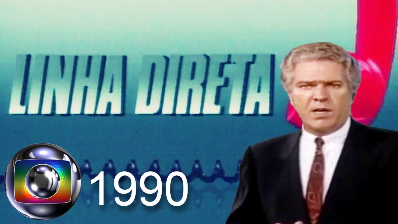 Como era a programação da Globo na estreia do Linha Direta em 1990