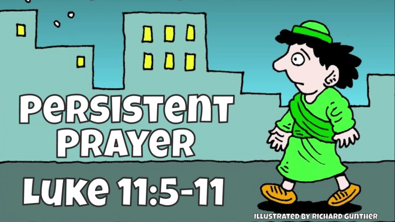 The Parable of Persistent Prayer (importunity) Storybook for Kids - Luke 11