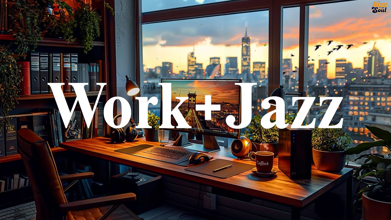 Jazz Office ☕ Гладкий инструментальный кофейный джаз и мягкая утренняя босса-нова для приподнятого