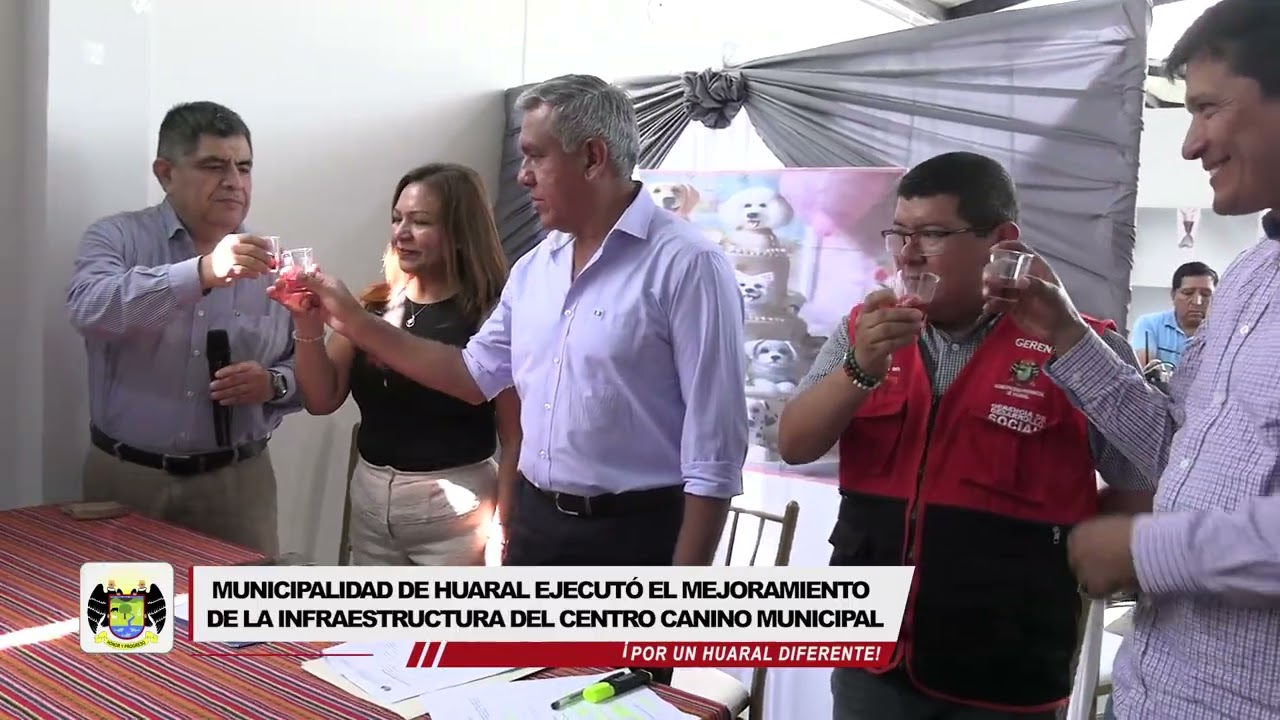 MUNICIPALIDAD DE HUARAL EJECUTÓ EL MEJORAMIENTO DE LA INFRAESTRUCTURA DEL CENTRO CANINO MUNICIPAL