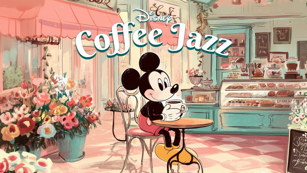 Кафе Disney Jazz 🎶 Плавные и неподвластные времени мелодии