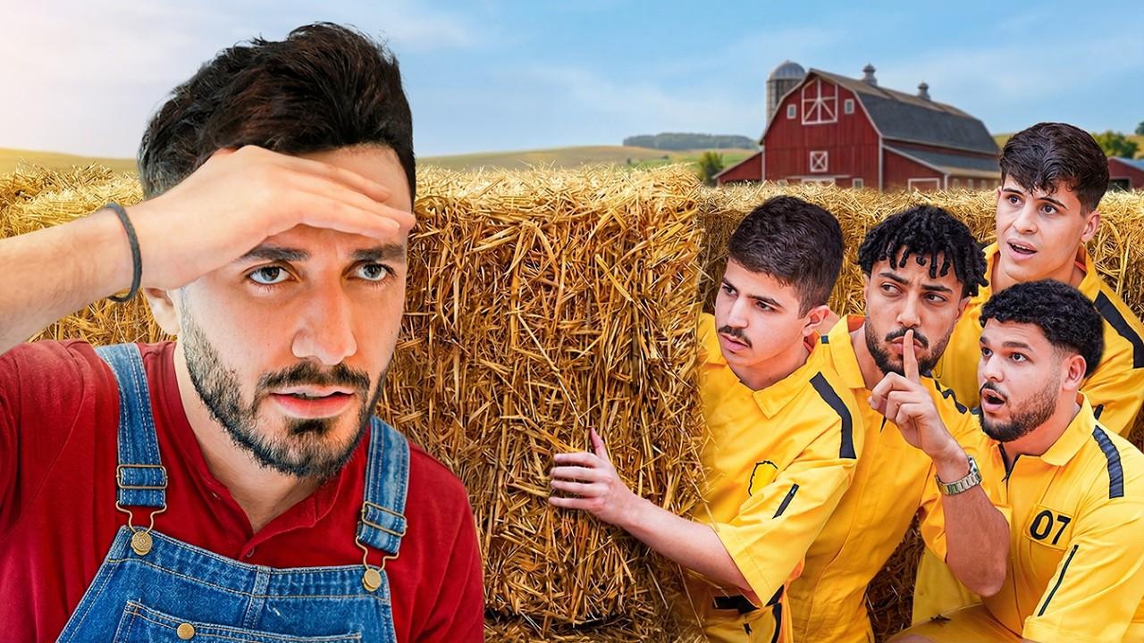 أكبر لعبة غميضة في مزرعة 🚜 🐄