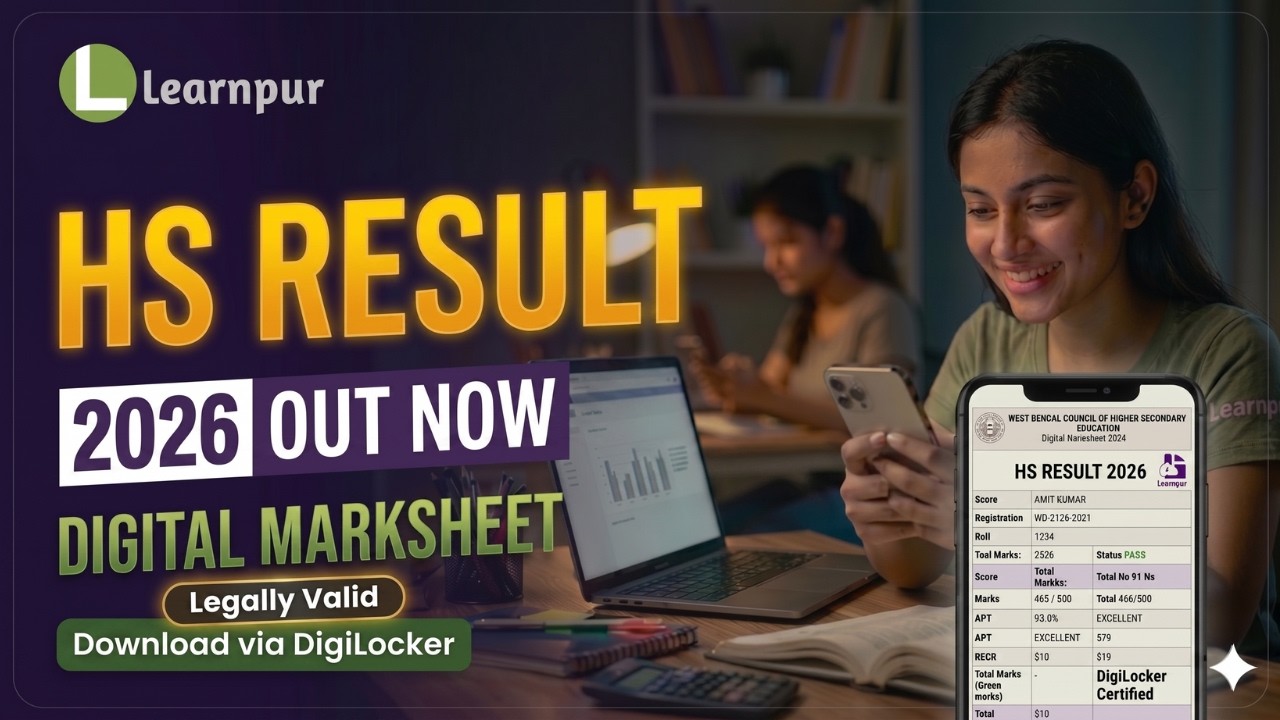 HS Result 2026 &mdash; How to Check & Download Digital Marksheet Legally Valid as Physical Certificate