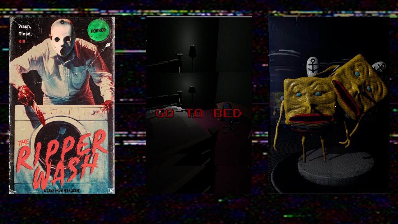 peixe67 jogando The Ripper Wash, Go To Bed, Sponge Bobs Evil Clone 2