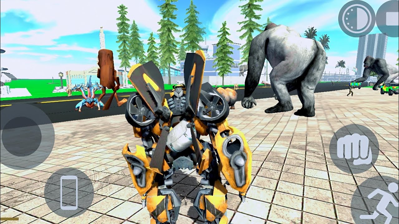 Transformers in game || indian bike driving 3d game||#indianbikesdriving3d 
