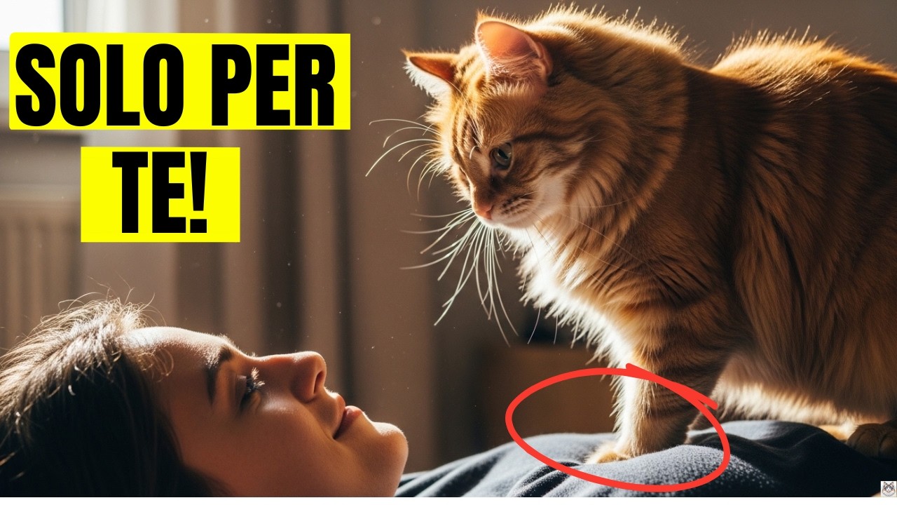 10 cose che i gatti fanno SOLO per la loro persona preferita!