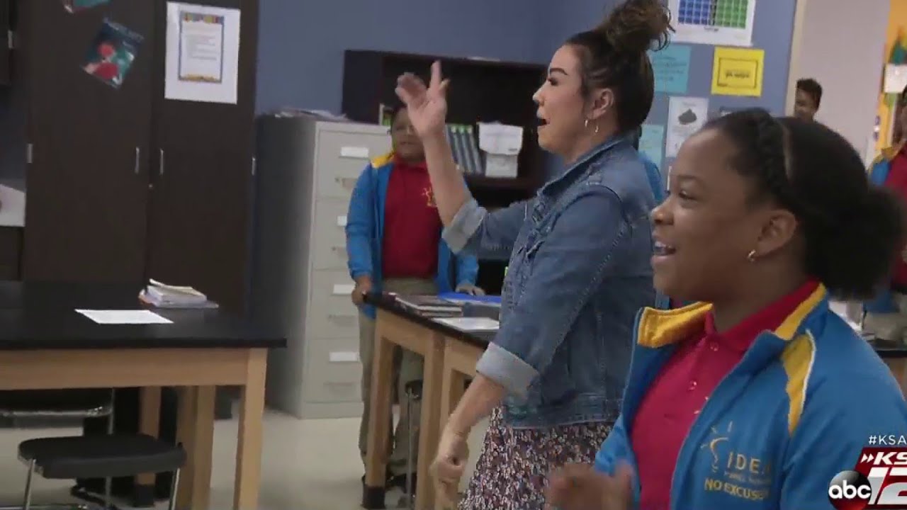 Local teacher uses dancing, popular music to teach science