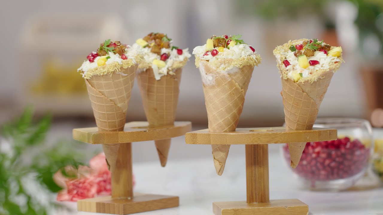 THE MOST Unique & Innovative Indian Chaat | Paneer Cone Chaat Recipe |Chaats Of India (Season 2)Ep 2