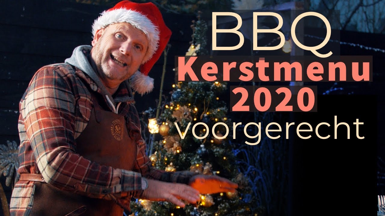 Voorgerecht KERSTMENU: Coquilles op de BBQ met rozemarijn rook