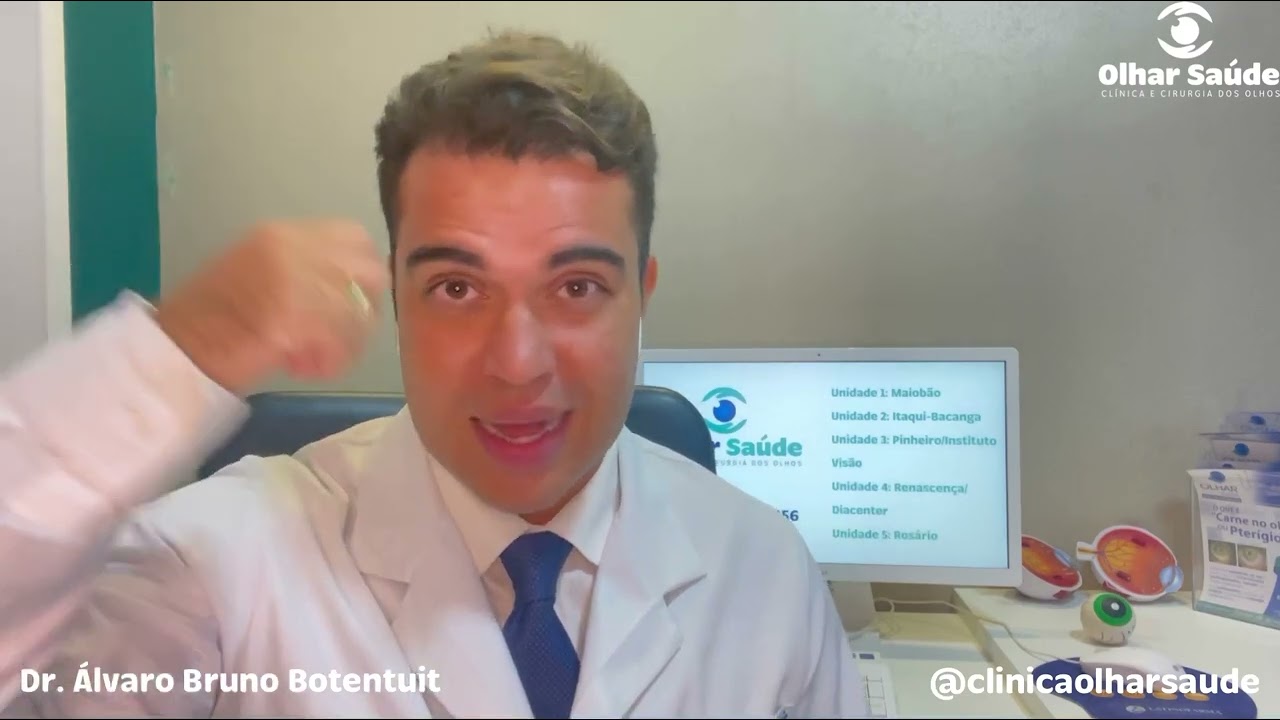 Recomendações pós-operatórias: Pterígio