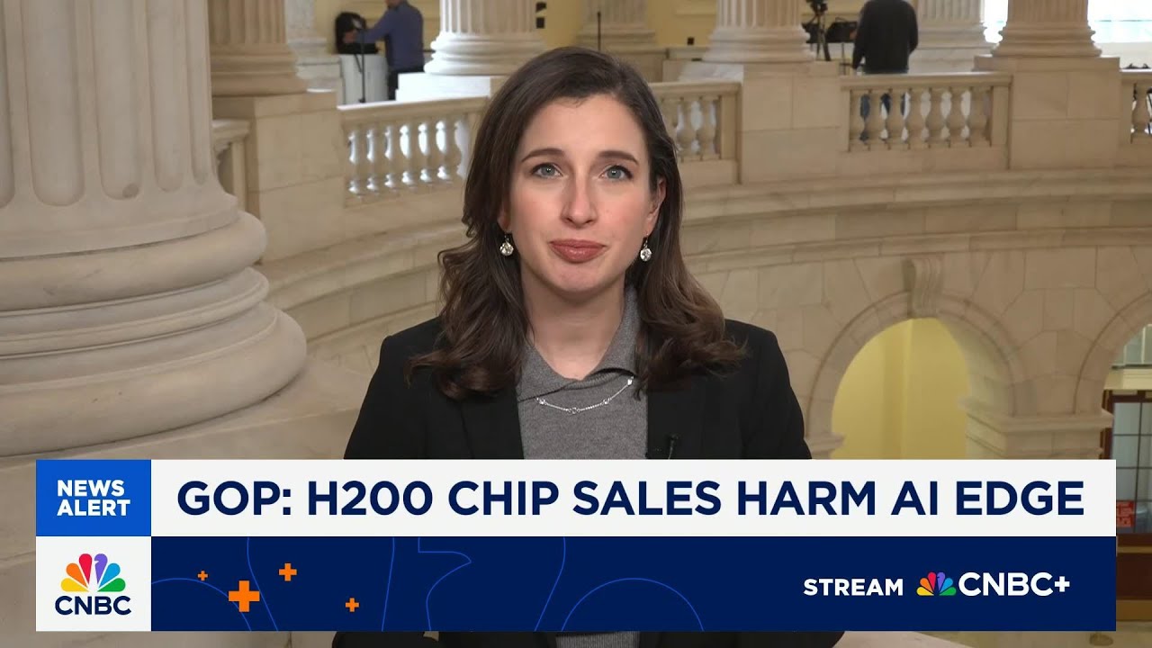 Prominent Senate Republicans express concerns over Nvidia&rsquo;s H200 chip sales to China