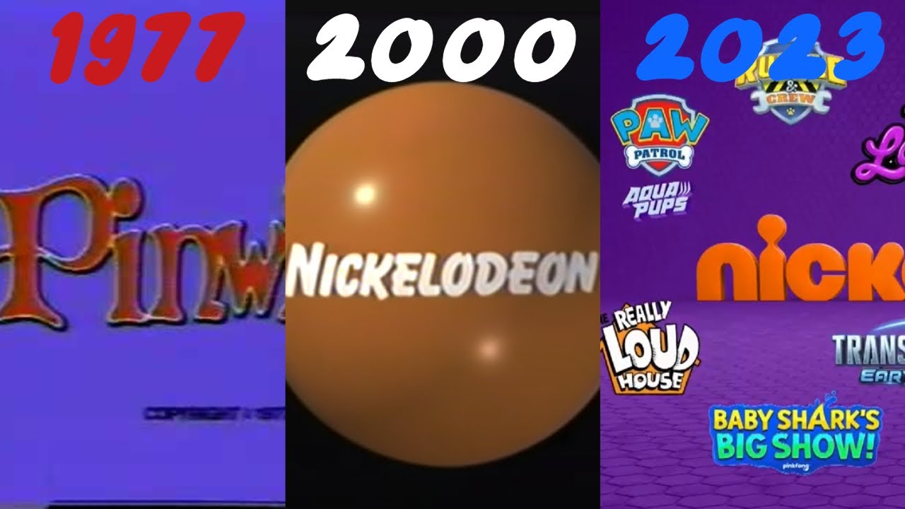 A Nickelodeon Bumper/Ident from Each Year (1977-2023)