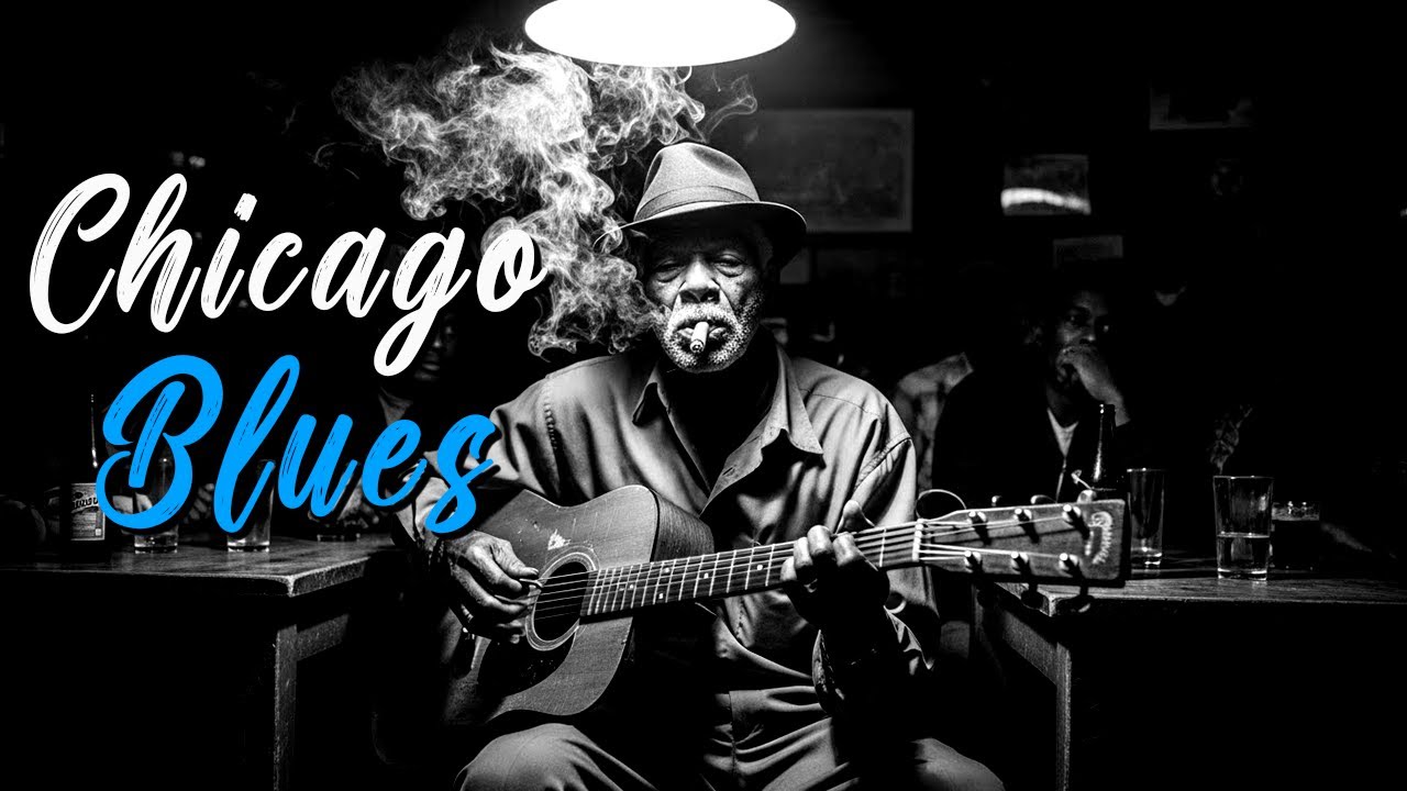 🎸 Callused Fingers Chicago Blues for Endless Practice & Dedication | Midnight Blues Voice