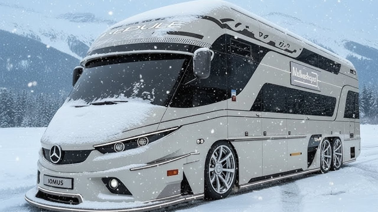 Mercedes Nomad XL 2027 года – роскошный автодом на колесах.