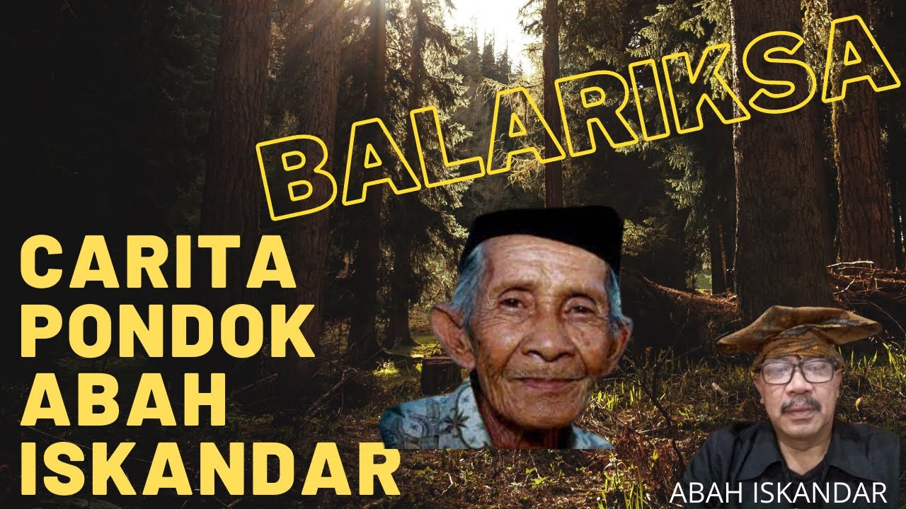 CARPON SUNDA ABAH ISKANDAR BALARIKSA BAG 1