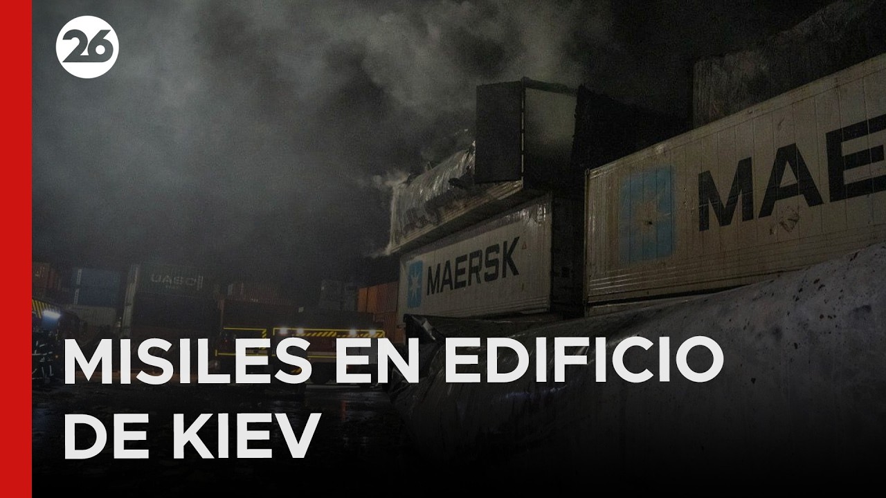 🇺🇦 ATAQUE EN LA MADRUGADA | Siete heridos tras el bombardeo ruso contra infraestructuras civiles