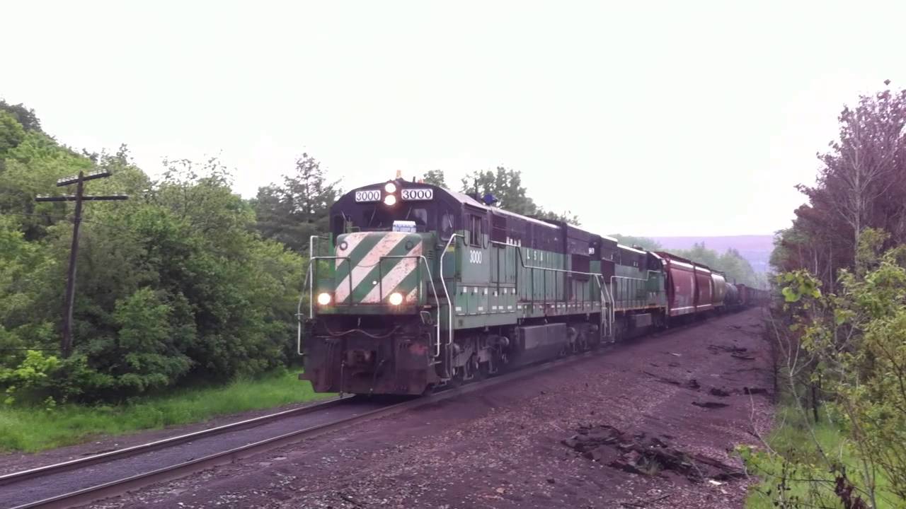 Turn your speakers up!!! General Electric U30C's up a 1.63% grade in notch 8!