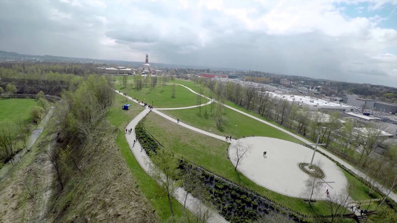 Kraków-Łagiewniki z lotu ptaka