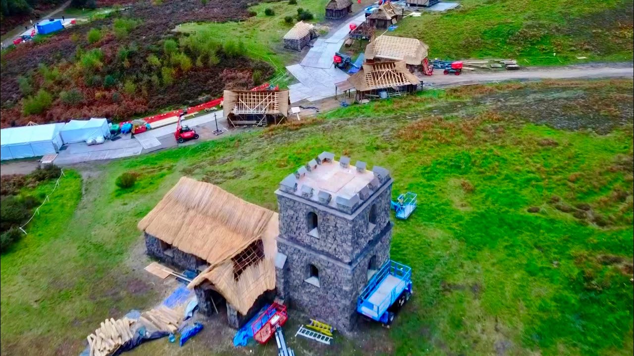 WerWulf Film Set - Bourne Wood - Farnham - Surrey - DJI Mini 2 SE Drone