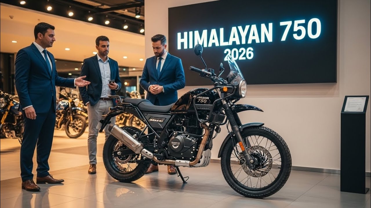 Представлен новый Royal Enfield Himalayan 750 2026 года! Настоящий зверь для приключений уже здес...