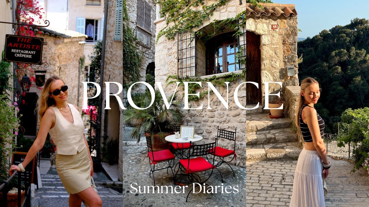 Provence Summer Vlog 🇫🇷 | Hidden Villages, Scenic Walks & Lavender Ice Cream